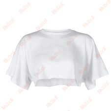 white spandex t shirt round neck